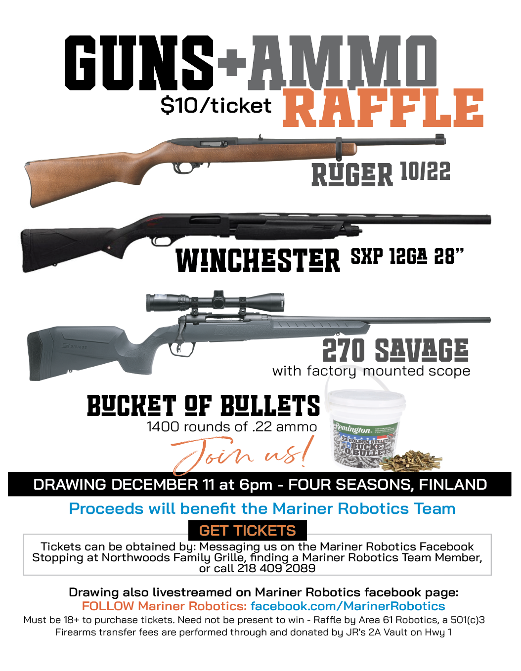 Guns & Ammo Raffle Prize Package